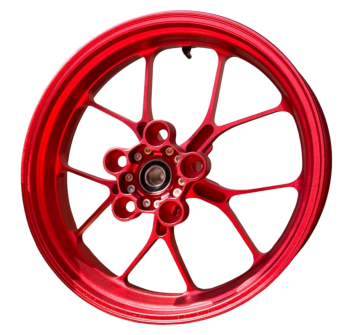 Forged Rear Wheel Red Aprilia RSV4 - Art. 2B011685