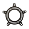 Ruota fonica anteriore Tuareg 660 2B008020