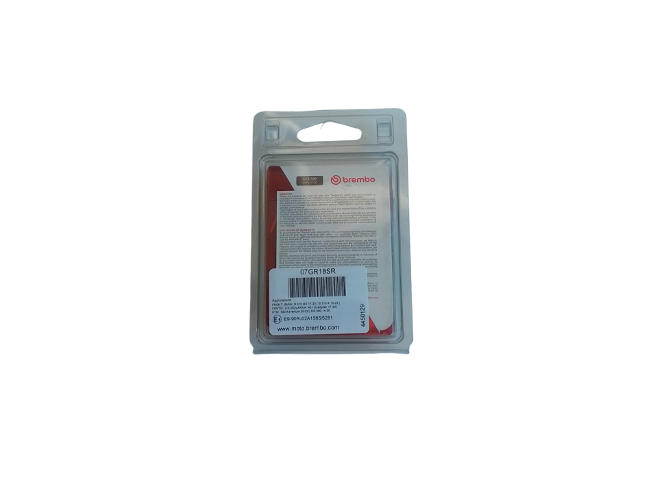 Front Brake Pads 07GR18SR for Aprilia RS457 by Brembo