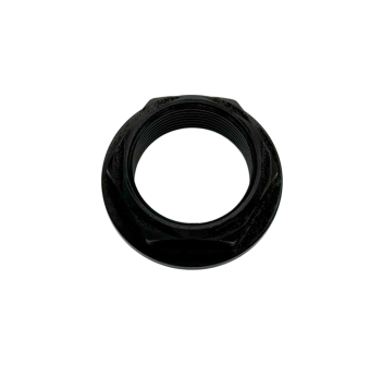 Front Wheel Nut In Black Anodized Ergal 7075 For V4 V2