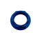Dado Ruota Anteriore In Ergal 7075 Per V4 V2 Anodizzato Blu