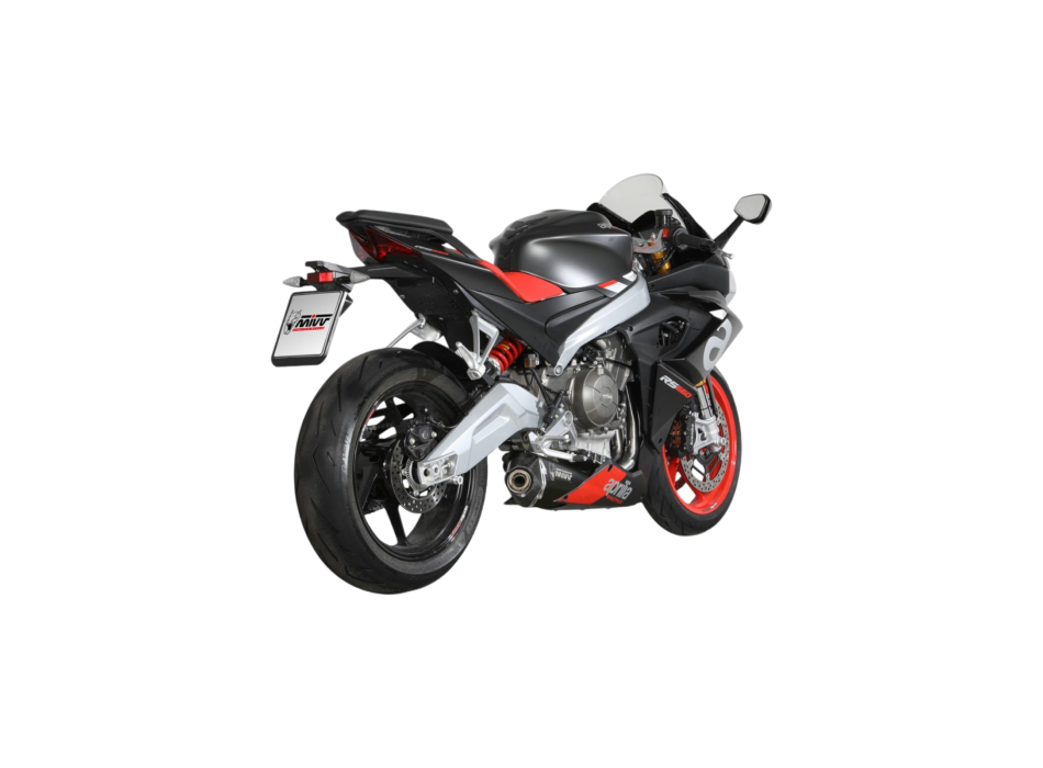 Full Exhaust Mivv Delta Race Black Aprilia Rs660 Tuono 660