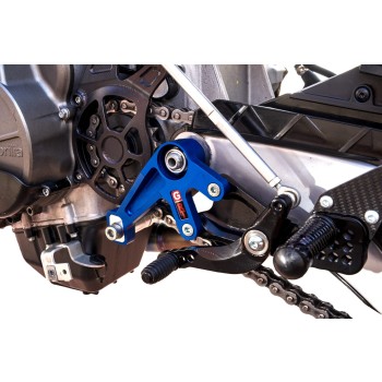 Gabro Racing rs660 Tuono 660 Rearset Brackets With Adjustable Swingarm Pivot Position