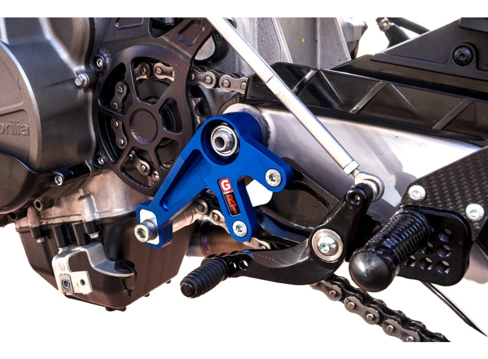 Gabro Racing rs660 Tuono 660 Rearset Brackets With Adjustable Swingarm Pivot Position