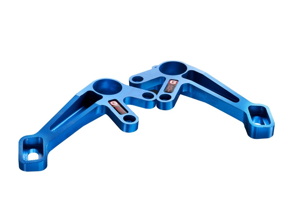 Gabro Racing rs660 Tuono 660 Rearset Brackets With Adjustable Swingarm Pivot Position