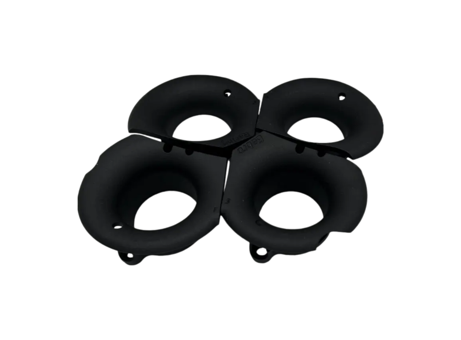Gabro Racing Team Intake Stacks Kit for RSV4 2017-2024 (USA 2025)