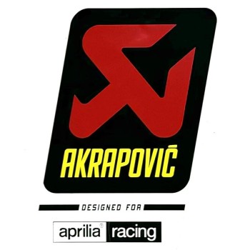 Genuine decal Aprilia 2B006315 by Akrapovic