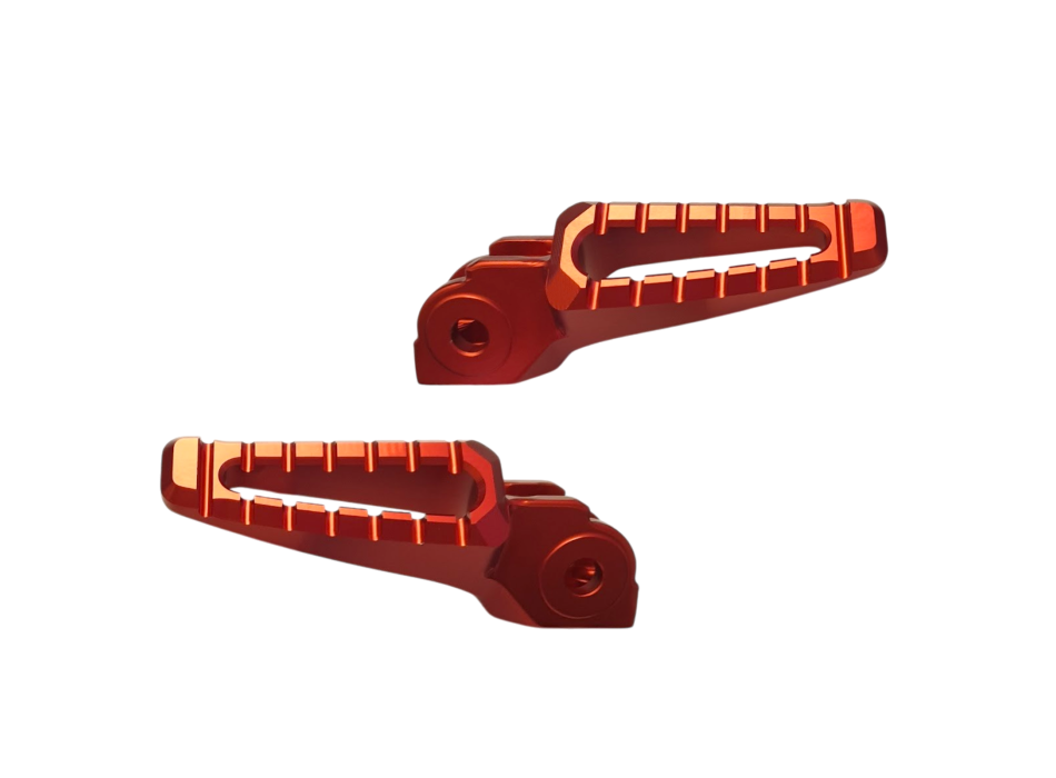 Genuine red Footpegs Aprilia for RS660 / TUONO – Part No. 2S002425