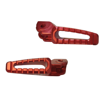 Genuine red Footpegs Aprilia for RS660 / TUONO – Part No. 2S002425