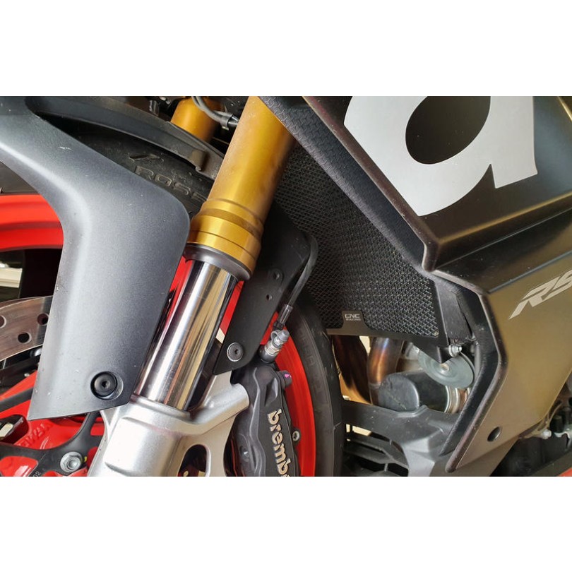 Griglia Radiatore Cnc Racing art. RA068B per Rs660 - Tuono 660