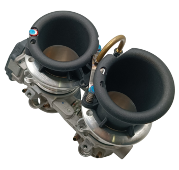 GRT Oversized Throttle Bodies and Variable Intake Stacks - RS660, Tuono 660