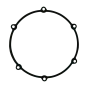 Guarnizione Carter Frizione Dorsoduro 750 - Shiver 750 B015372