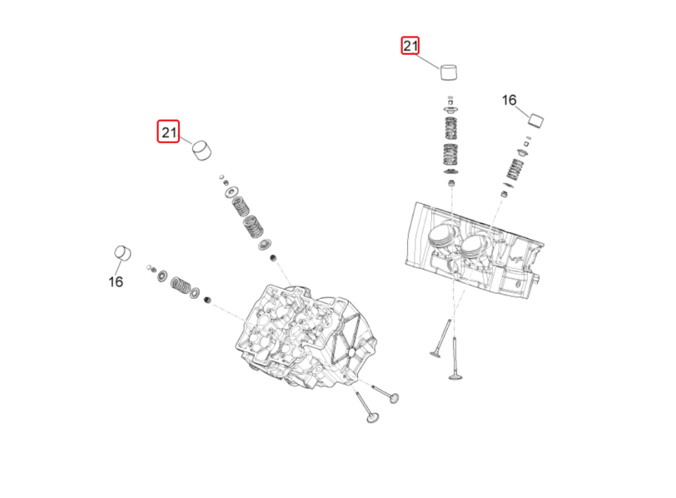 Intake calibrated cup 2A000337