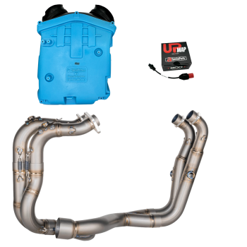 Kit Airbox Stage 3 Aprilia Tuono V4 1100 2021-2024 with UpMap and SPARK Titanium Headers