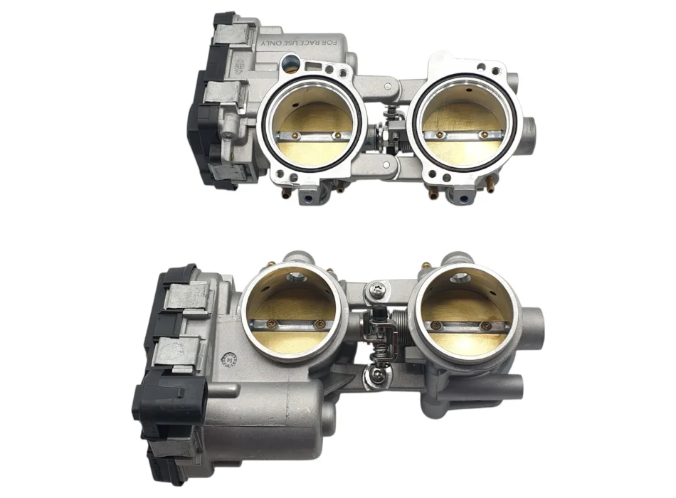 Kit Cornetti Maggiorati + Corpi Farfallati Alesati 51mm per RSV4 2017-2024 e USA 2025