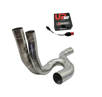 Kit Racing Stage 2 RSV4 Tuono V4 E5+ 2025 (USA 2026) UpMap Arrow Racing Header Titanium 71806MI