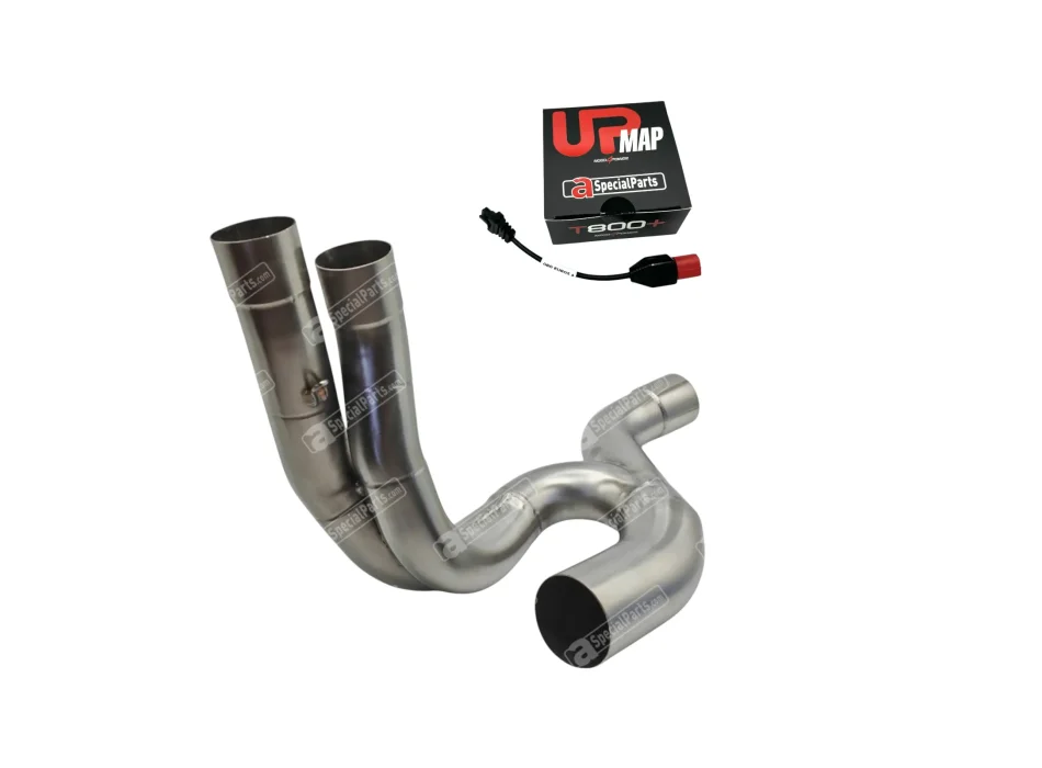 Kit Racing Stage 2 RSV4 Tuono V4 E5+ 2025 (USA 2026) UpMap Arrow Racing Header Titanium 71806MI