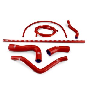 Kit Tubi Siliconici Samco Rossi APR-16RD per Aprilia Rs660 e Tuono 660
