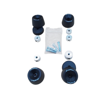Lightech black wheel axle sliders WAPAP401 for Rsv4 – Tuono V4 -Dorsoduro – Shiver