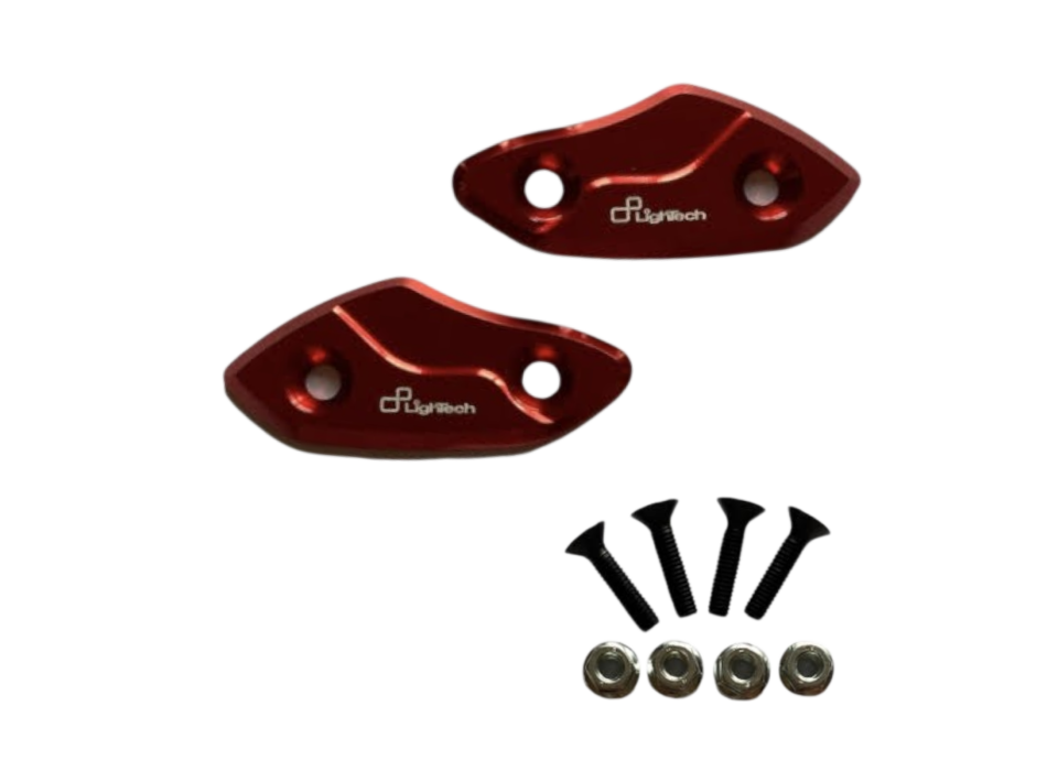 Mirror Block-Off Plates LighTech SPE111ROS for RSV4 and RS660