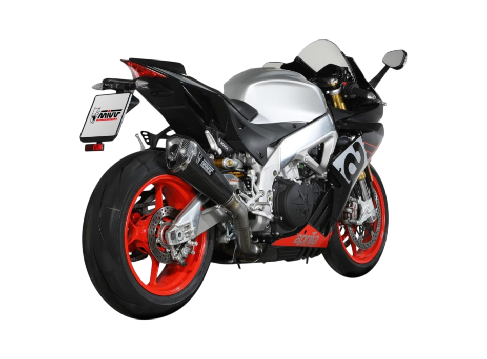Mivv Delta Race Exhaust A.016.LDRC Carbon for Aprilia RSV4 2017-20