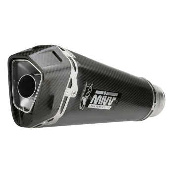 Mivv Delta Race Exhaust A.016.LDRC Carbon for Aprilia RSV4 2017-20