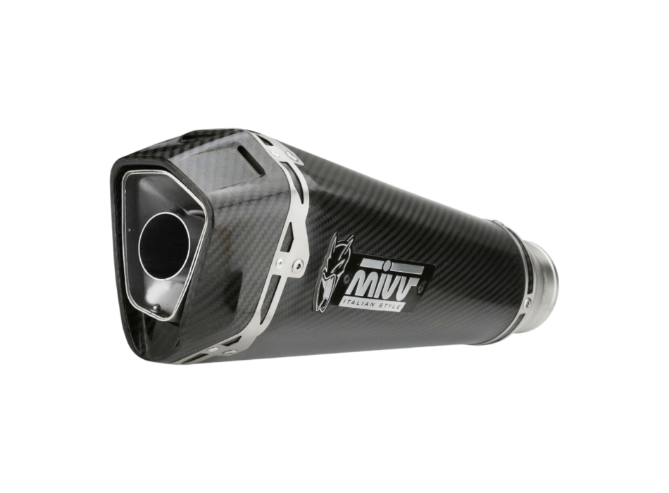 Mivv Delta Race Exhaust A.016.LDRC Carbon for Aprilia RSV4 2017-20