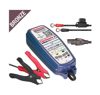 Optimate 2 Duo Battery Maintainer Charger for Lead-Acid and Lithium Batteries