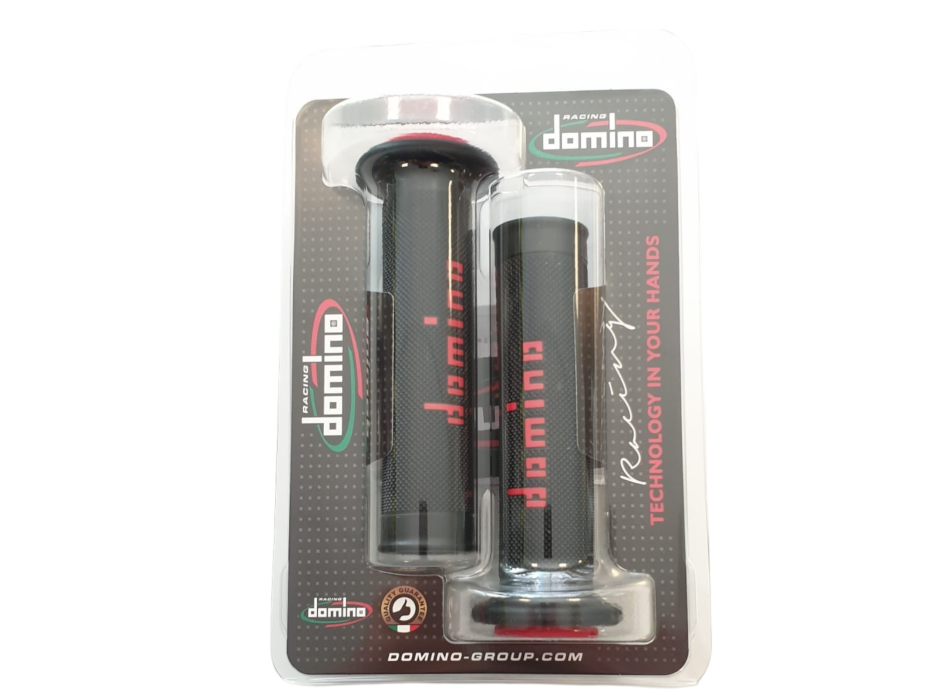 Pair Of Domino Black/grey Hand Grip