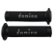 Coppia Manopole Domino Nero/grigio
