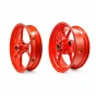 Pair Of Original Tuono 1100 Factory Red Rims