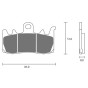 Pastiglie Racing ZCOO B007ex