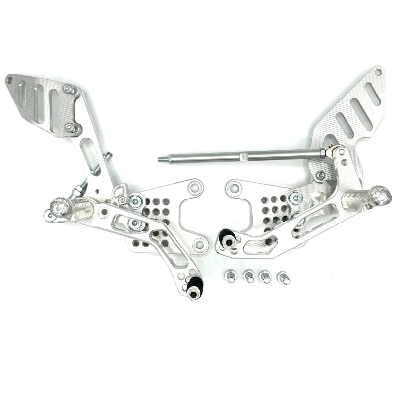 Pedane Arretrate FlyHammer Rsv4 Tuono V4 2011-2016 APRC Cambio Rovesciato