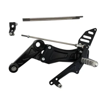Pedane FlyHammer RS660 Tuono 660 anodizzate nere