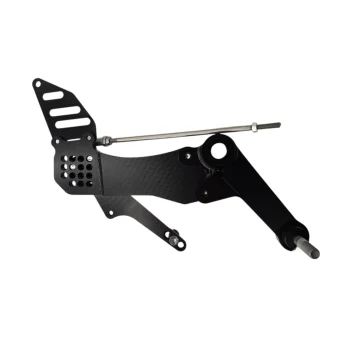 Pedane FlyHammer RS660 Tuono 660 anodizzate nere