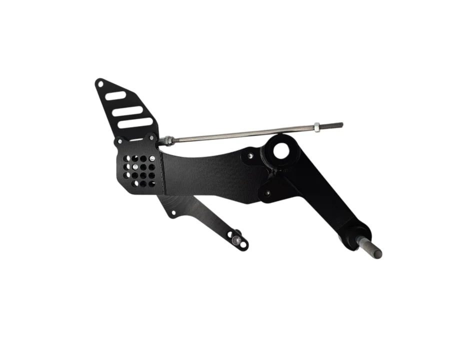 Pedane FlyHammer RS660 Tuono 660 anodizzate nere