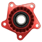 Portacorona In Ergal By Dilone - Rosso - per Aprilia V2, V4, Dorsoduro e Caponord