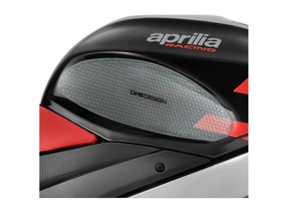 Protezioni Laterali Serbatoio Onedesign trasparenti HDR348 Aprilia RSV4-Tuono V4 2021-2024