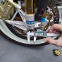 Protezioni perni ruota Lightech rossi WAPAP403 per Rsv4 - Tuono V4 dal 2022