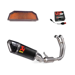 Racing Stage 2.5 Kit for RS660 E5+ 2025 (Air Filter + Akrapovic Exhaust + UpMap)