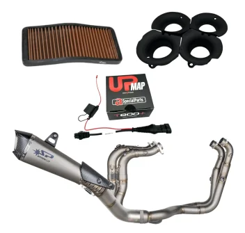 Racing Stage 3 Kit Aprilia RSV4 2017-2020 (SPARK Full Exhaust + UpMap + GRT Velocity Stacks + Air Filter)
