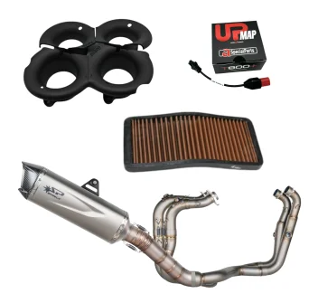 Racing Stage 3 Kit Aprilia RSV4 2025 (USA 2026) - SPARK Full System (Force Evo) + UpMap + GRT Velocity Stacks + Air Filter