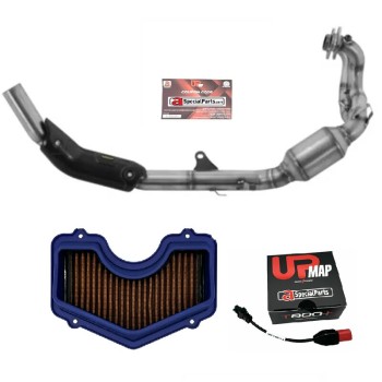 Racing Stage 3 Kit Aprilia Tuareg 660 (Airbox Frame with P08 Filter - UpMap - Arrow Racing Headers)