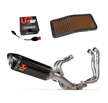 Racing Stage 3 Kit for RSV4 E5+ 2025 (USA 2026) – Akrapovic Full Exhaust, Sprint Filter & UpMap