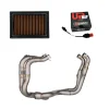 Racing Stage 3 Kit for Tuono V4 2025 (USA 2026) - Spark Titanium Headers, Sprint Filter PM01S & UpMap