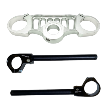 Racing Upper Triple Clamp Kit with Racingbike Clip-Ons for RS660