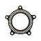 Ruota fonica posteriore RS457 - 2B011202