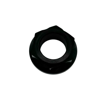 Rear Wheel Nut In Black Anodized Ergal 7075 For All 660
