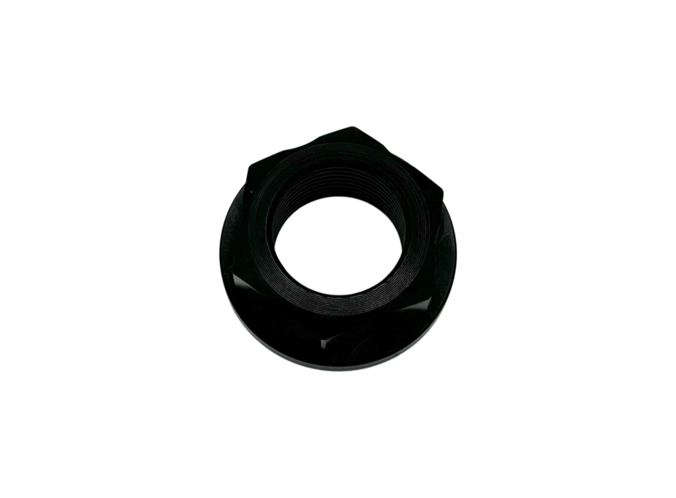 Rear Wheel Nut In Black Anodized Ergal 7075 For All 660