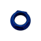 Dado Ruota Posteriore In Ergal 7075 Per V4 V2 Anodizzato Blu